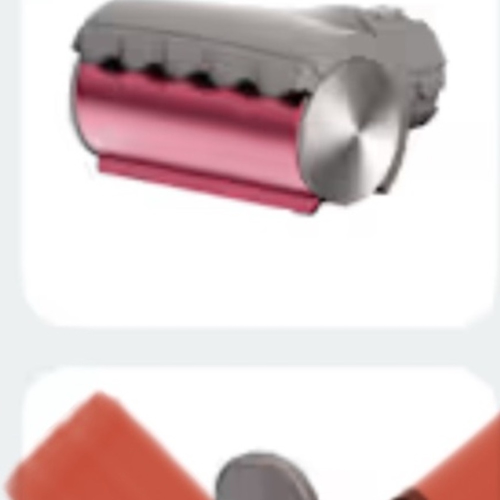 Pink and Silver Hair Styling Tool